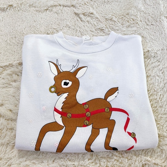 Rudolph the Red Nosed Reindeer Crewneck Sweatshirt - Picture 12 of 12